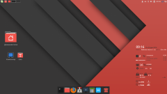 Linux Mint 18 Cinnamon + Docky + Numix